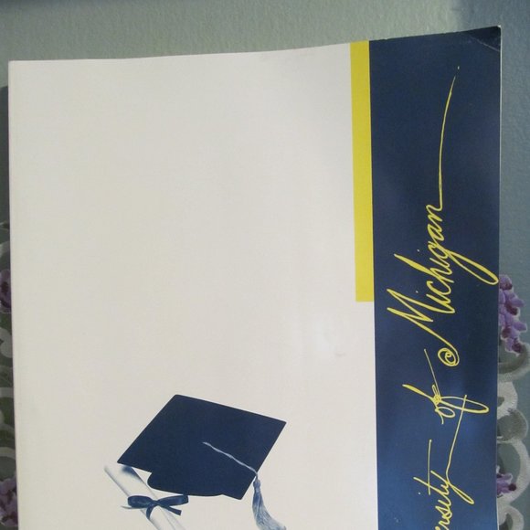 University of Michigan 1997 Winter Commencement Program Crisler Arena - Picture 12 of 13